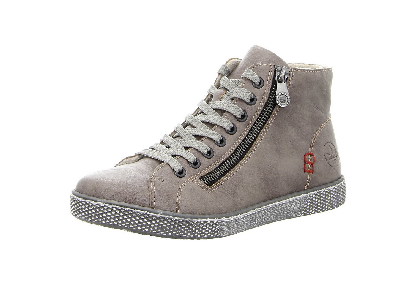 Rieker HWK Damen Stiefel Stiefelette (grau)