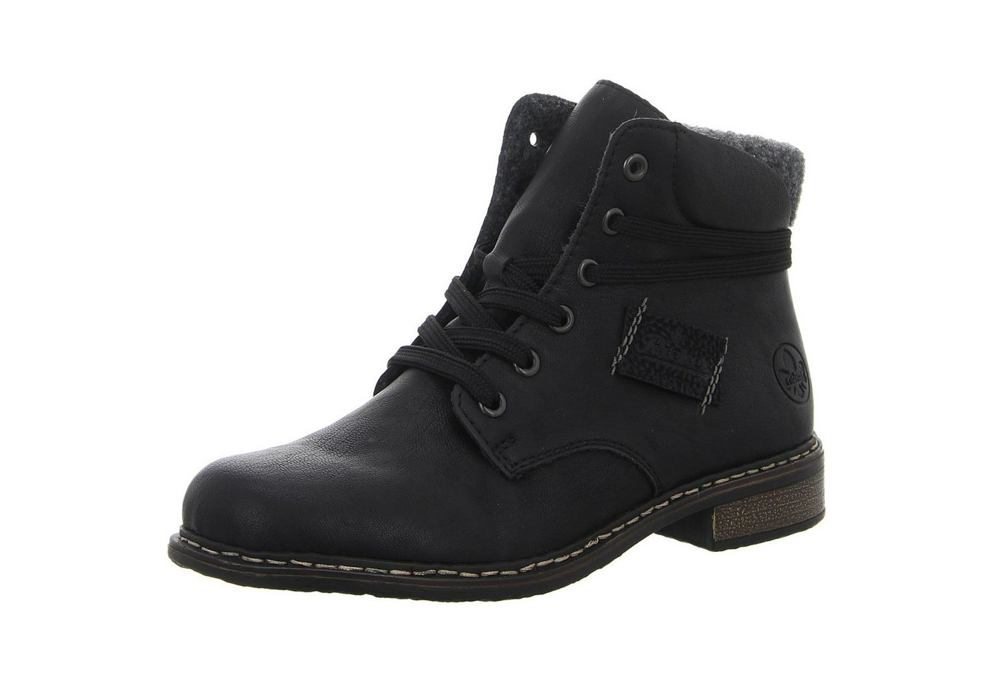 Rieker HWK Damen Stiefel Stiefelette (schwarz)