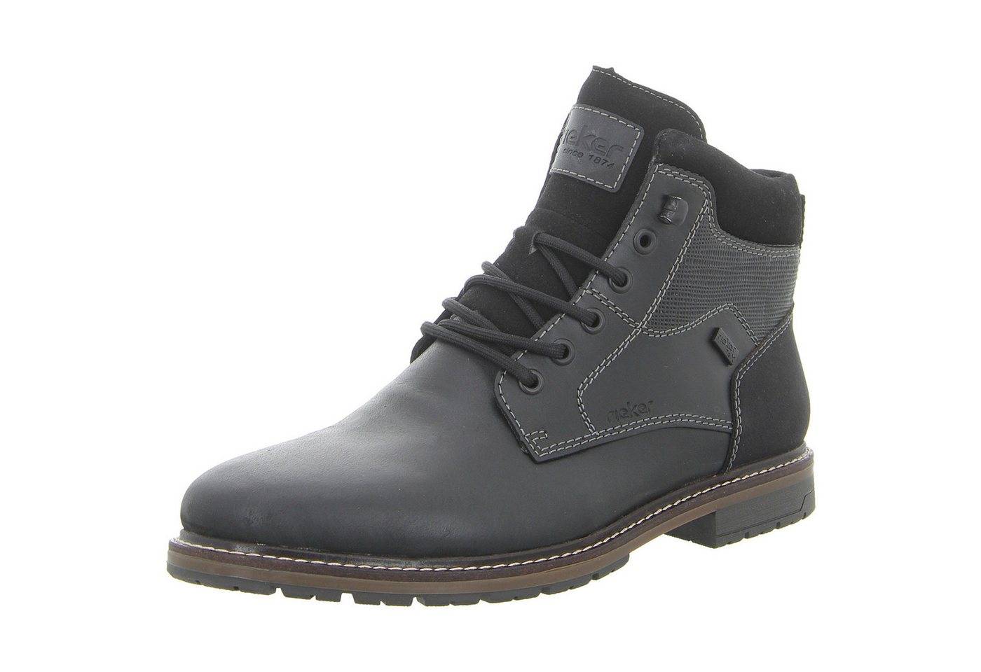 Rieker HWK Herren Stiefel Stiefelette (schwarz)