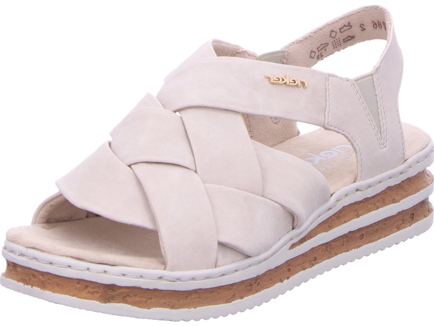 Rieker Keilsandalette (beige)