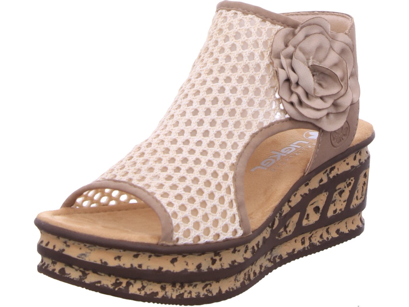Rieker Keilsandalette (beige)