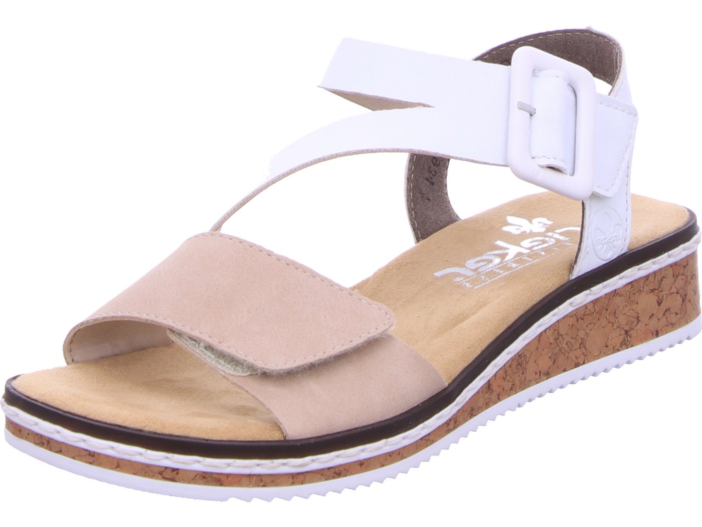 Rieker Keilsandalette (beige)