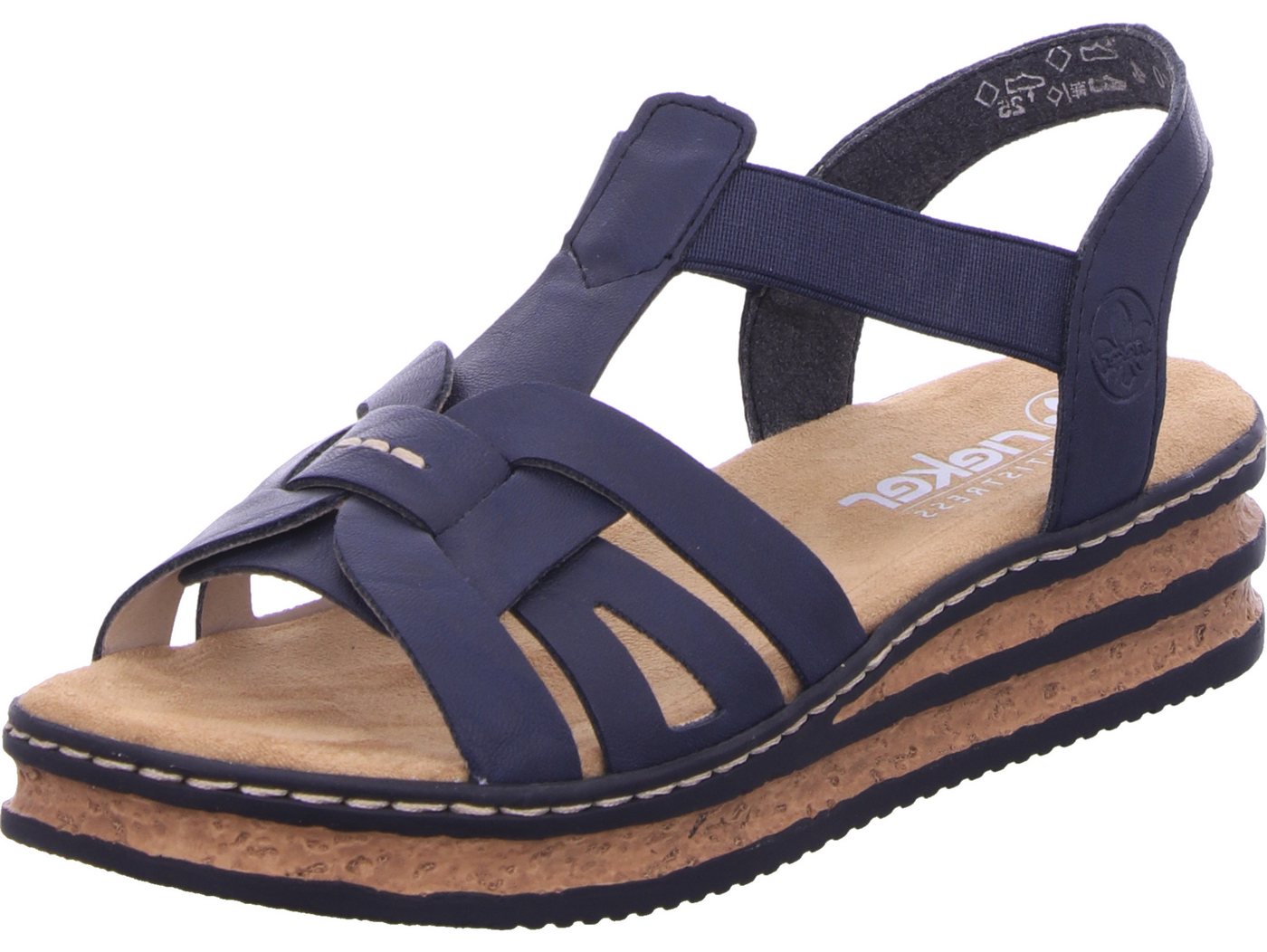Rieker Keilsandalette (blau)