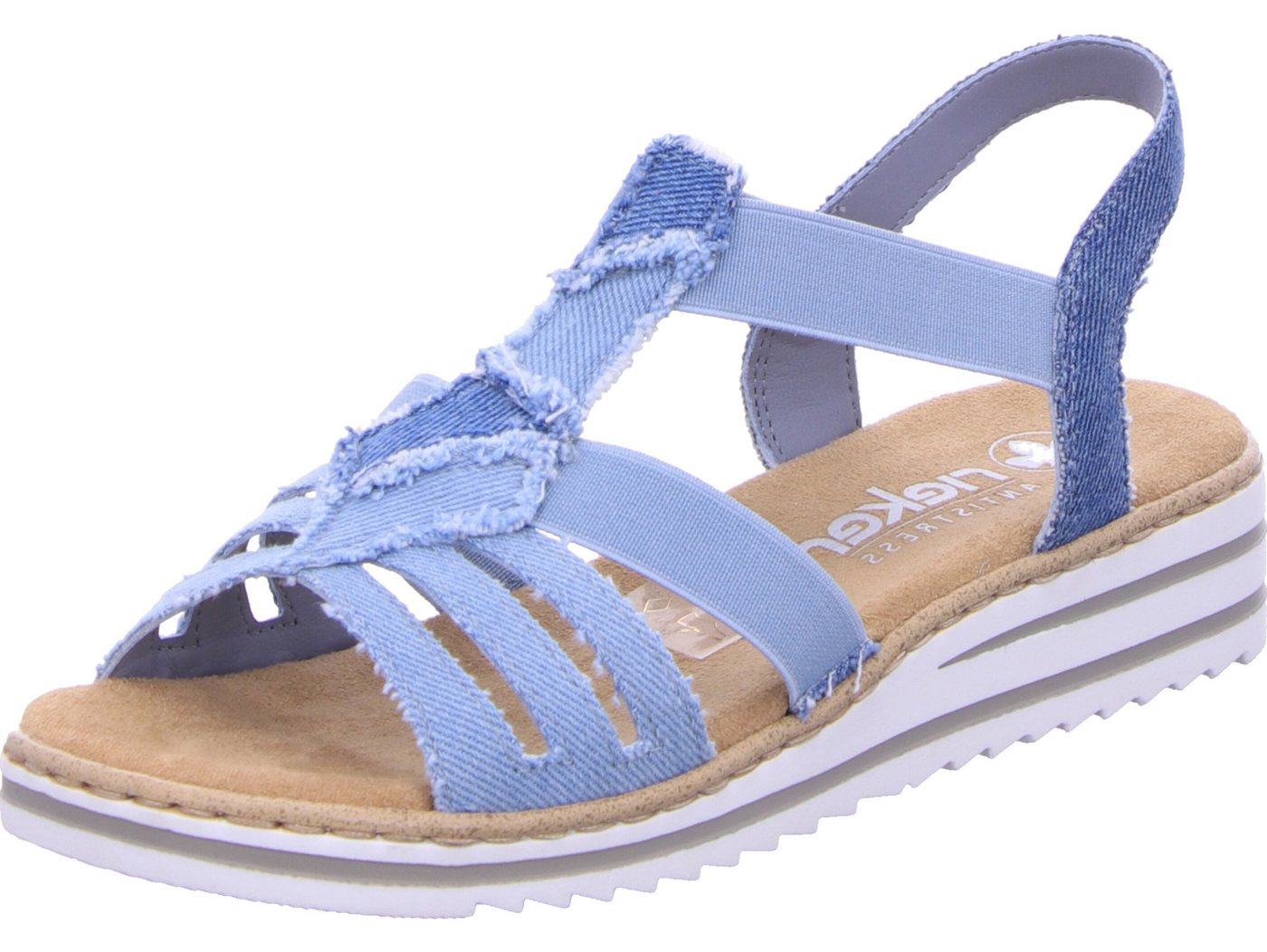 Rieker Keilsandalette (blau)