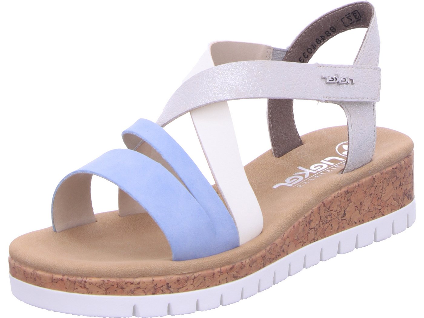 Rieker Keilsandalette (blau)