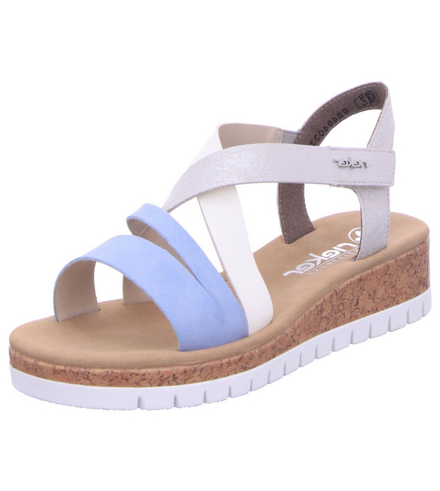 Rieker Keilsandalette (blau)