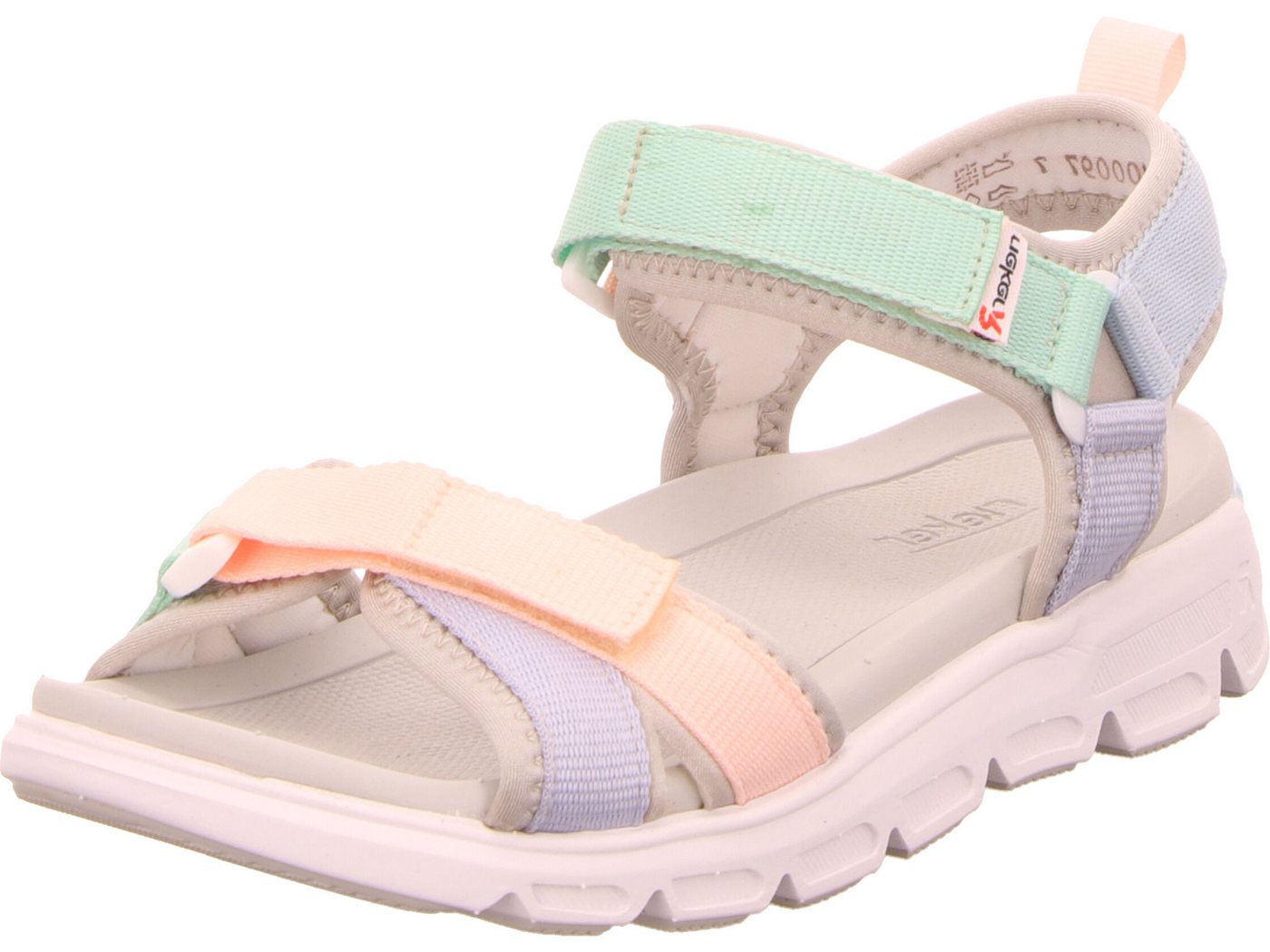 Rieker Keilsandalette (bunt/lila)