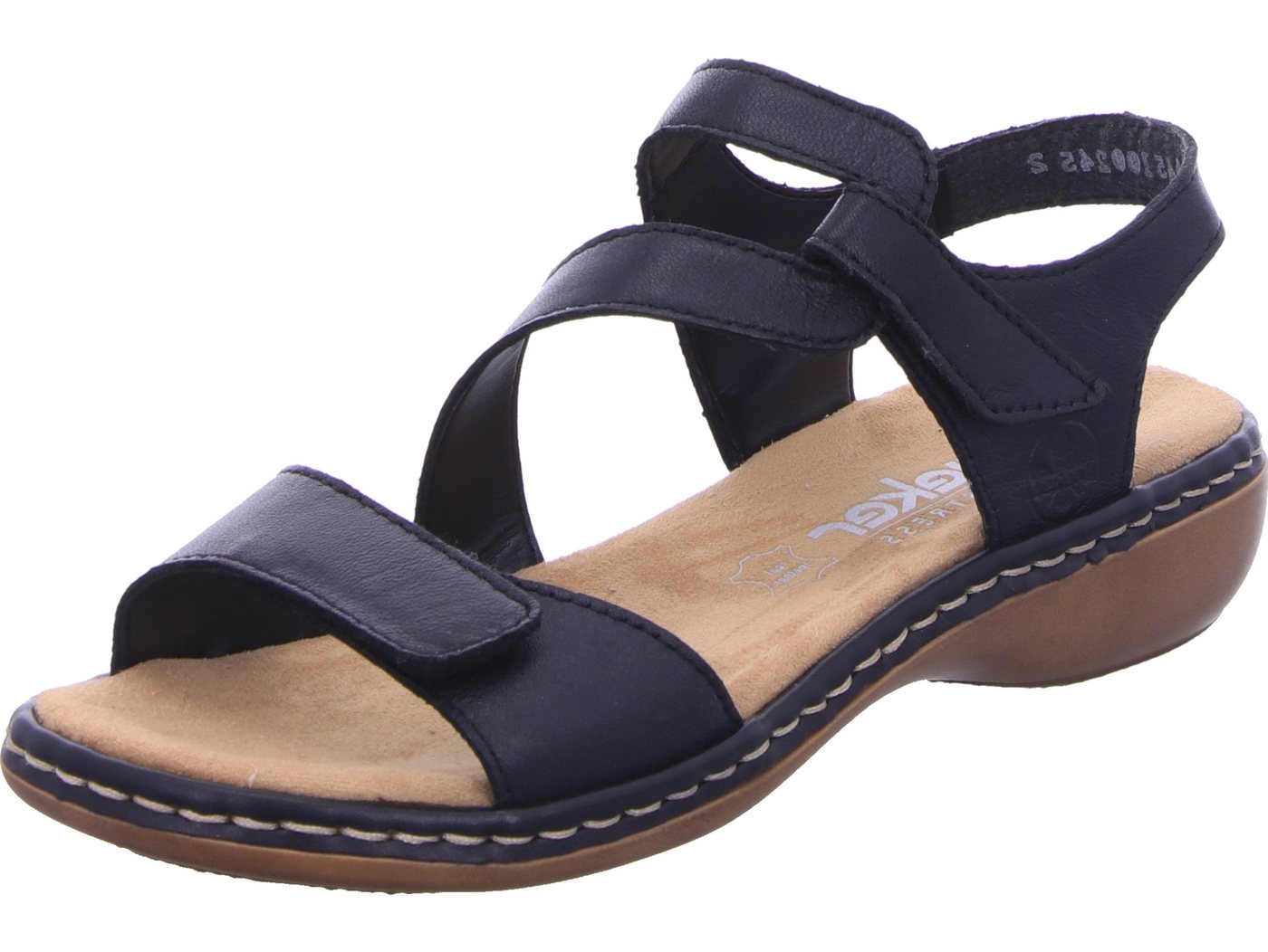 Rieker Sandale echtes Leder (schwarz)