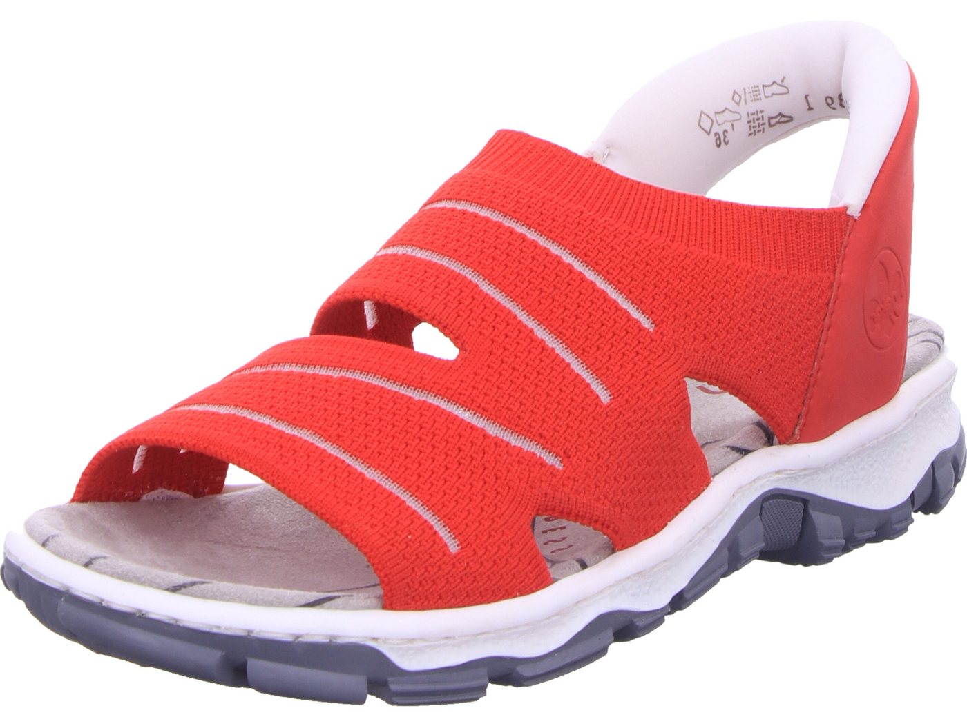 Rieker Keilsandalette (flamme/flamme)