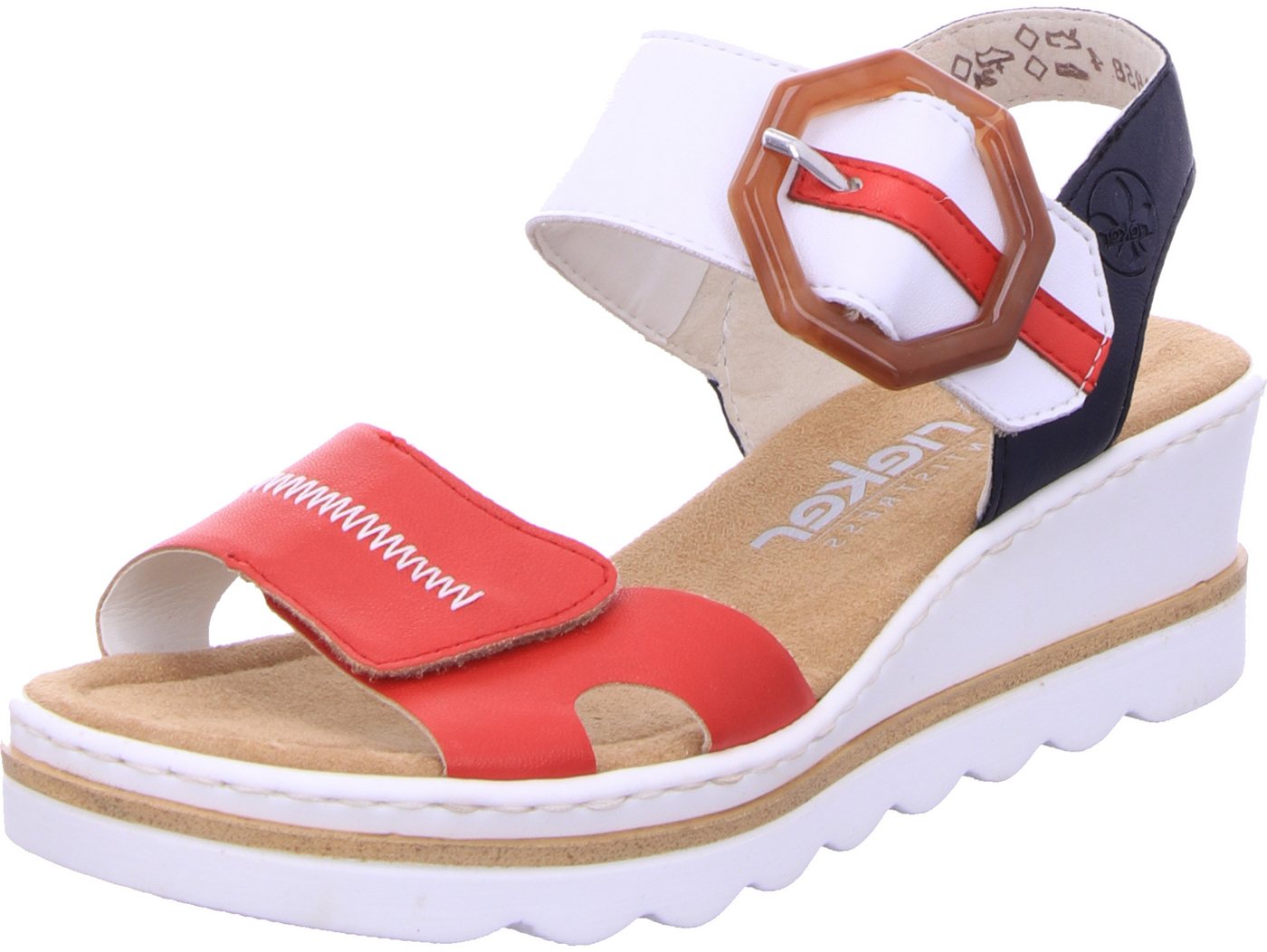 Rieker Keilsandalette (rot)