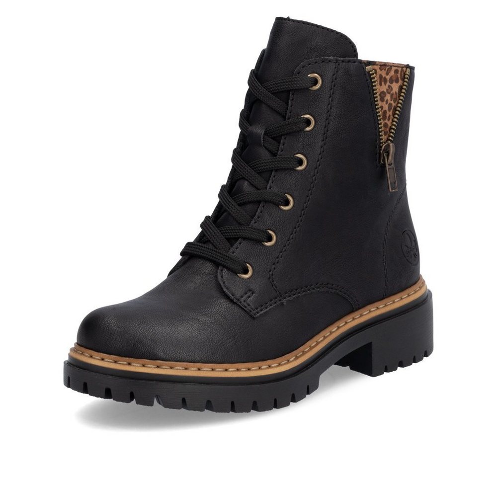 Rieker - Kuwait/Microstretch - Schwarz Stiefel