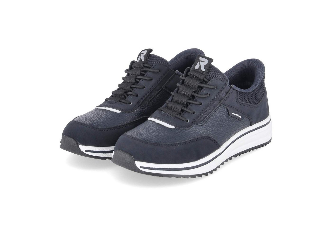 Rieker L5850-14 Damen Textil & Synthetik blau Slipper