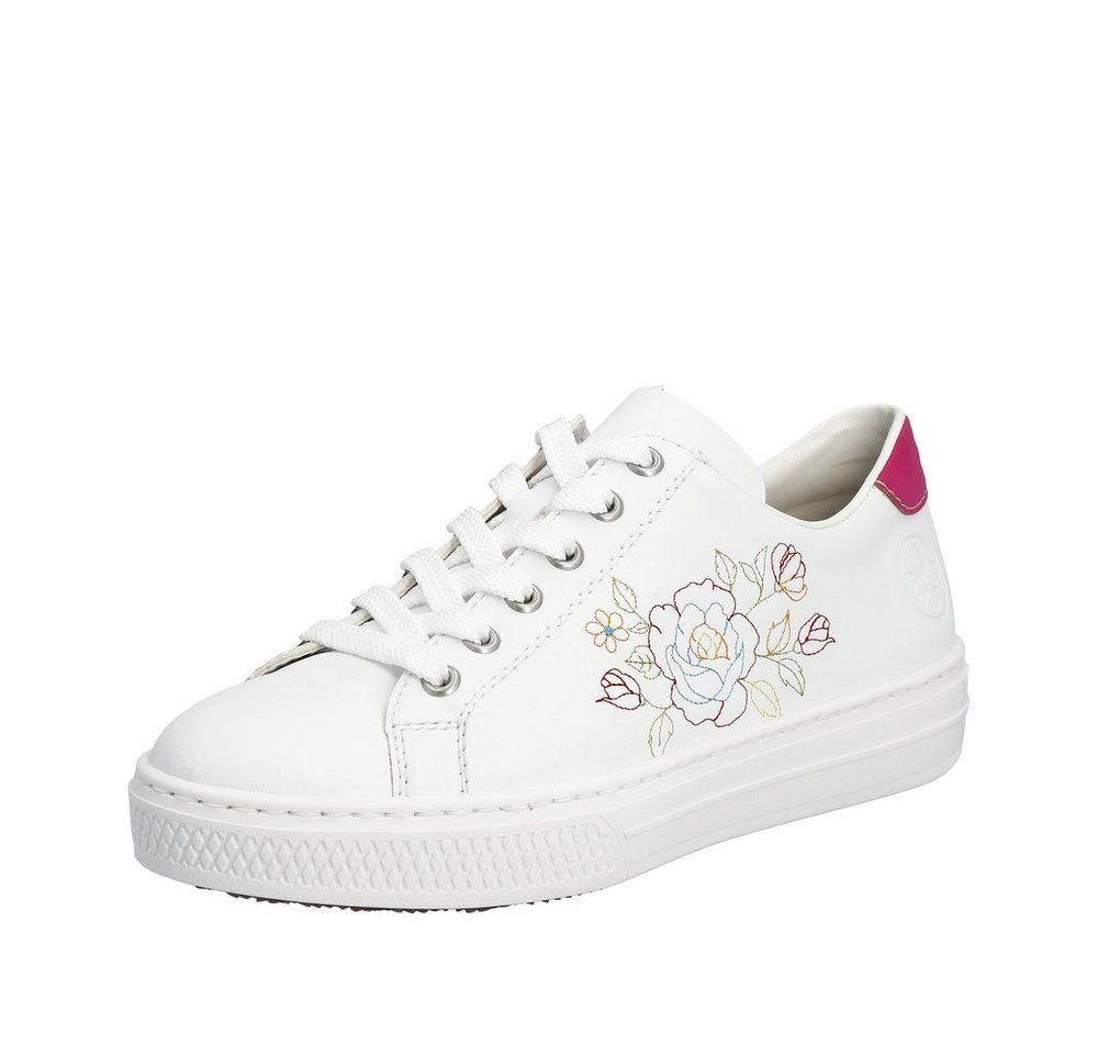 Rieker - L5901-80 - Weiß Schnürschuh