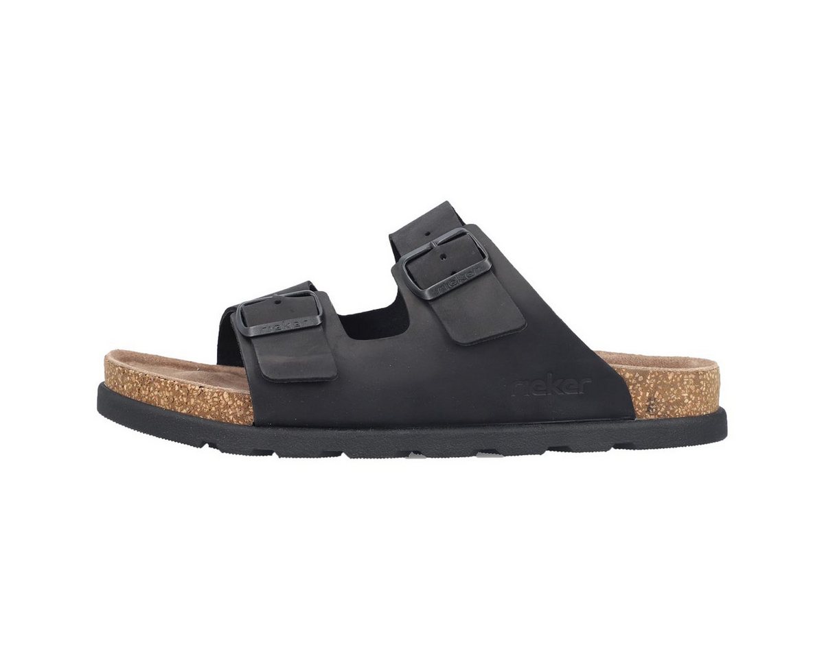 Rieker Lifestyle Pantolette (1-tlg) Pantoletten - Hochwertiges Rauleder