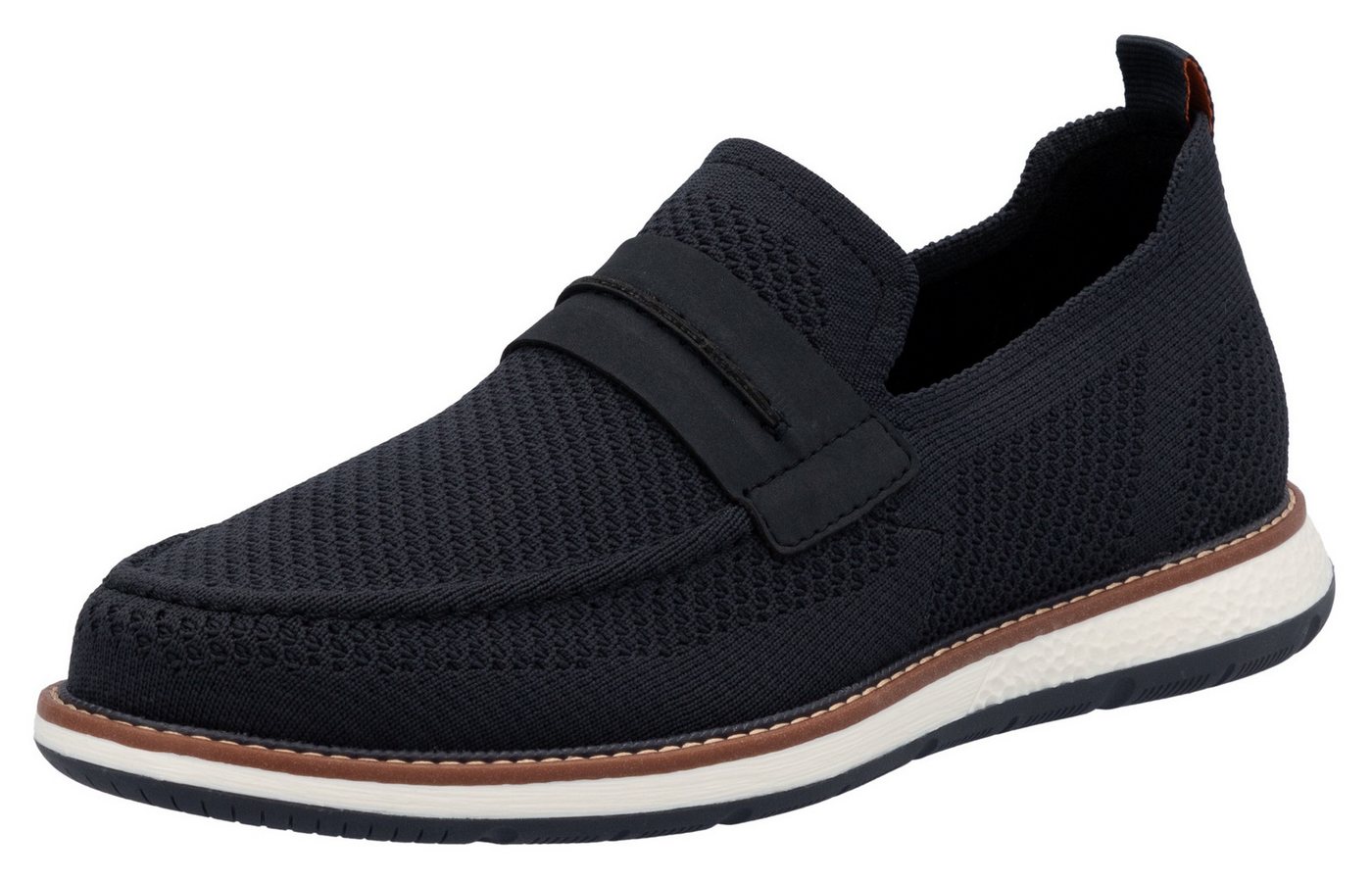 Rieker Loafer, Slipper, Schlupfschuh, Halbschuh, Freizeitschuh zum Schlupfen