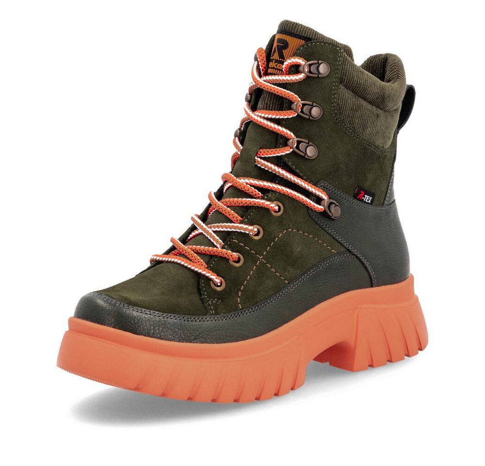 Rieker - Montenegro/Samira/Namur/Cord - Grün Stiefel