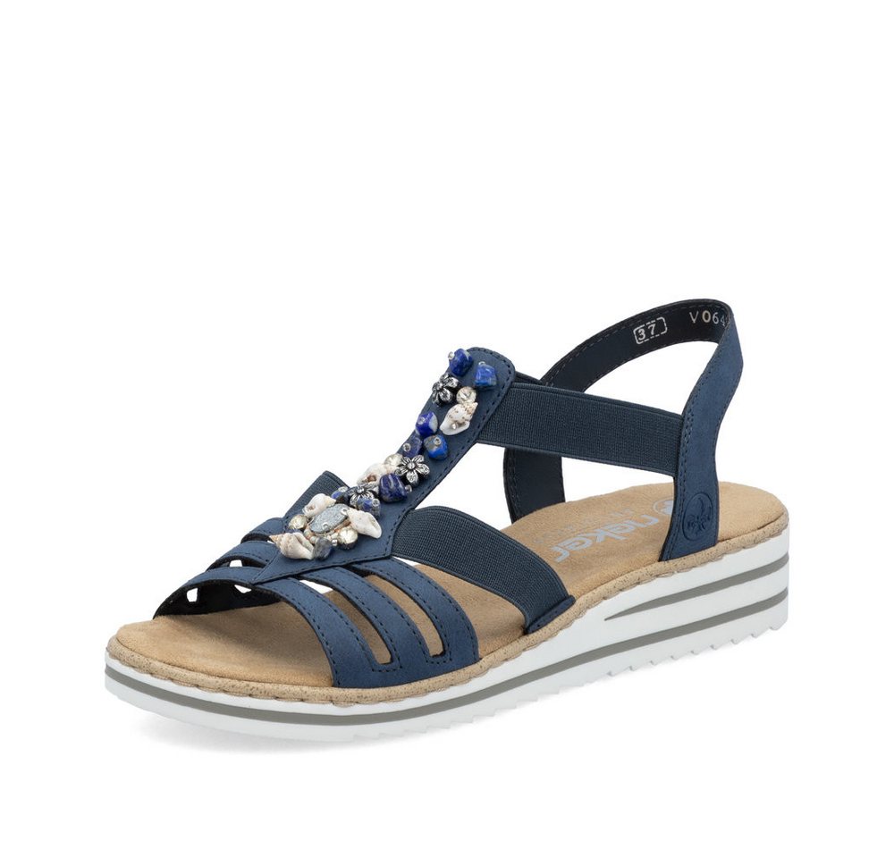 Rieker Pantolette (blau)