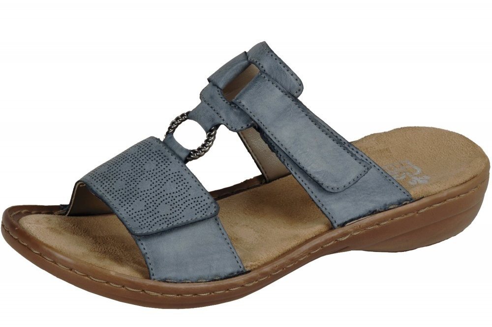 Rieker Pantolette (blau)