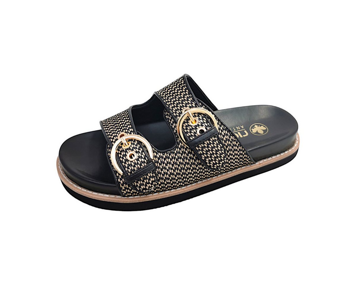 Rieker Pantolette Sandale (schwarz)