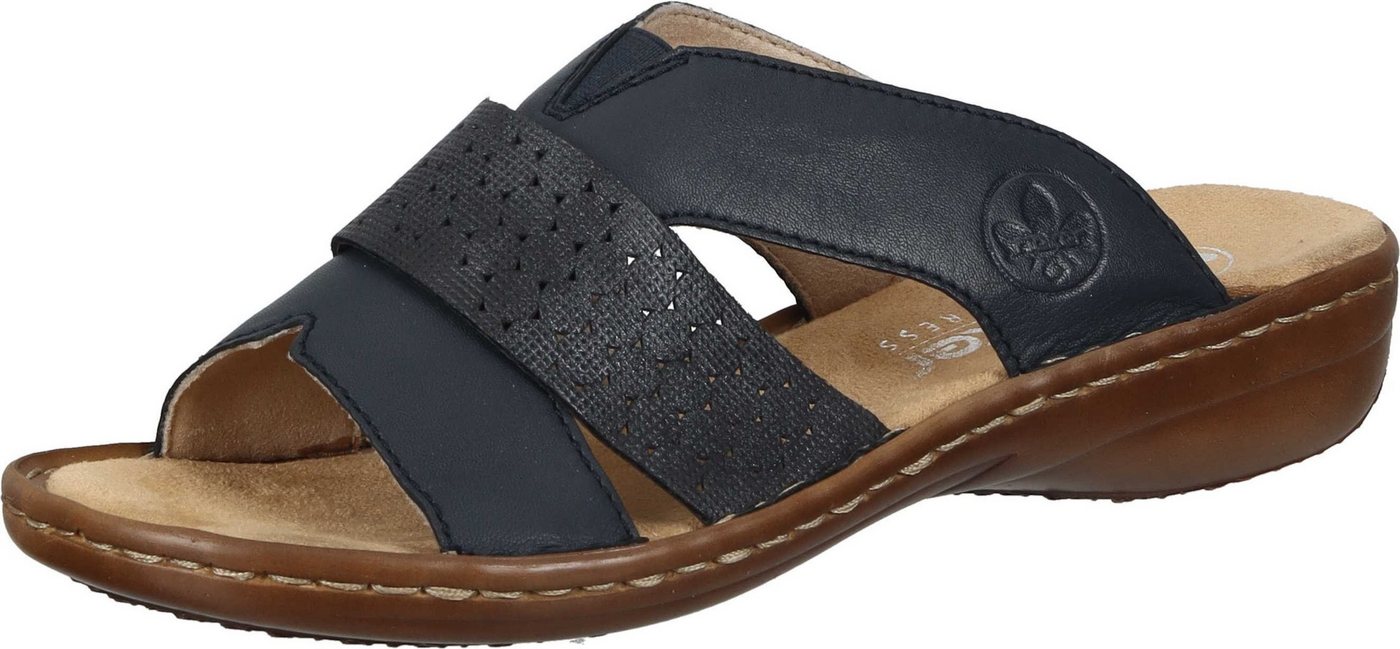 Rieker Pantoletten Pantolette mit Gummizug