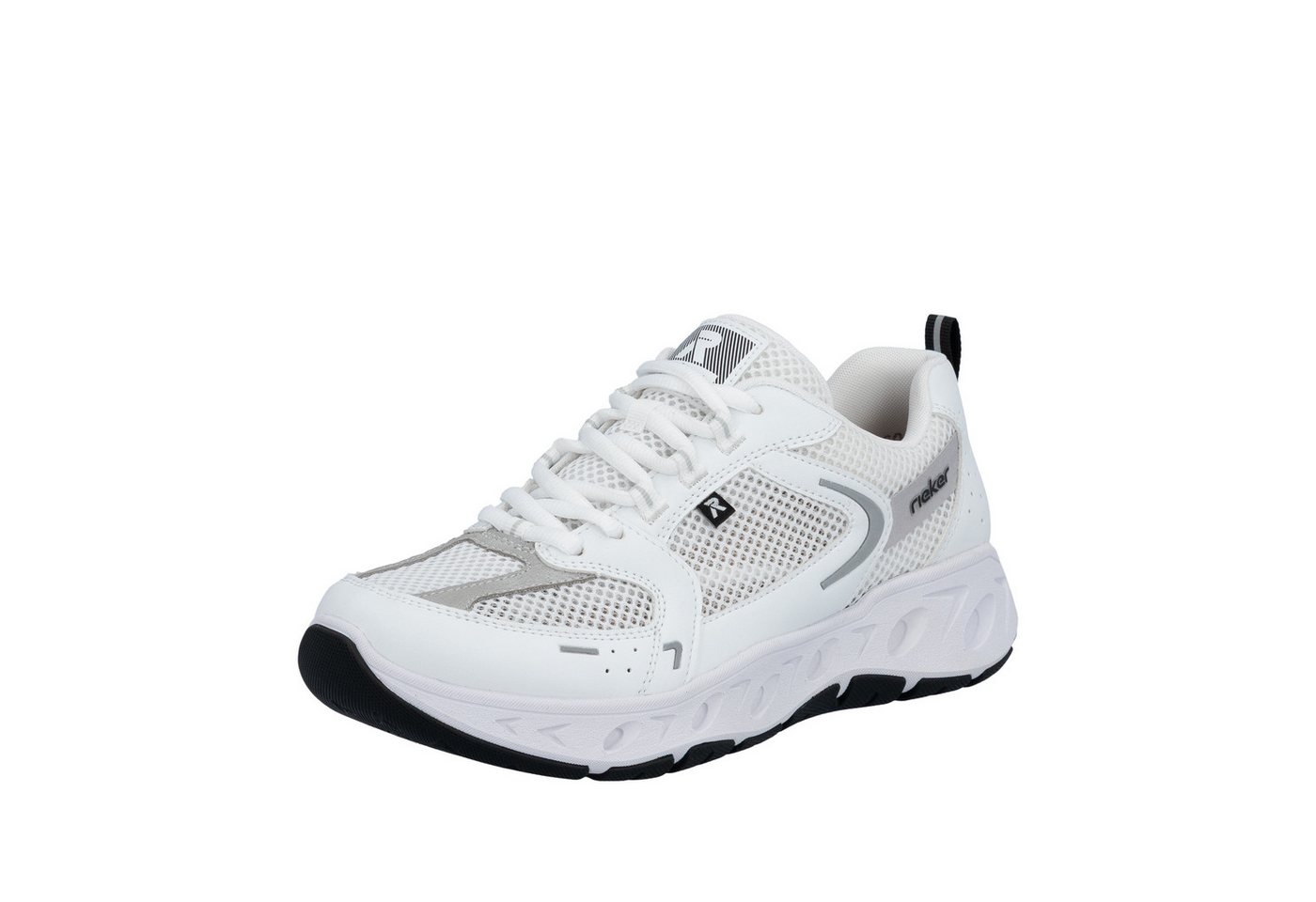 Rieker Plateausneaker Schnürschuh, Freizeitsneaker, Halbschuh mit MemoSoft-Innensohle