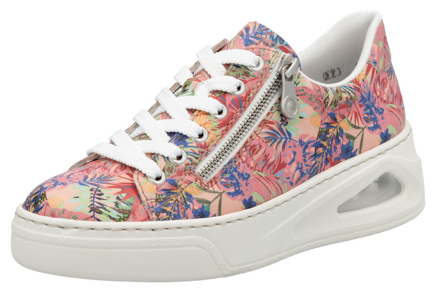 Rieker Plateausneaker, Schnürschuh, Halbschuh, Freizeitschuh mit Rieker Air Ausstattung