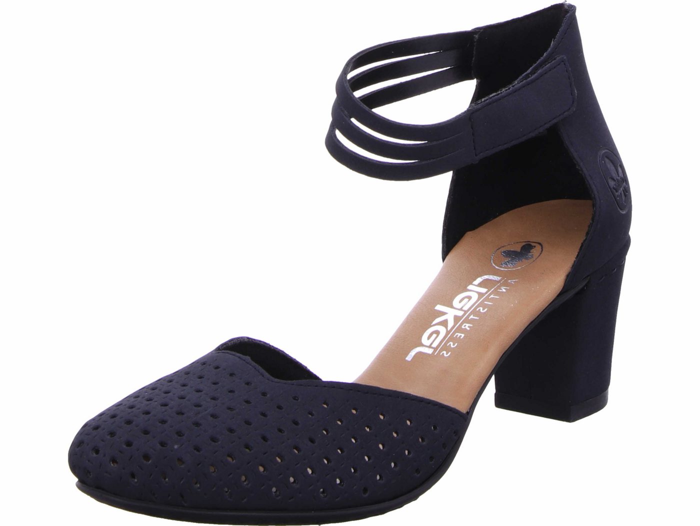 Rieker Pumps (blau)