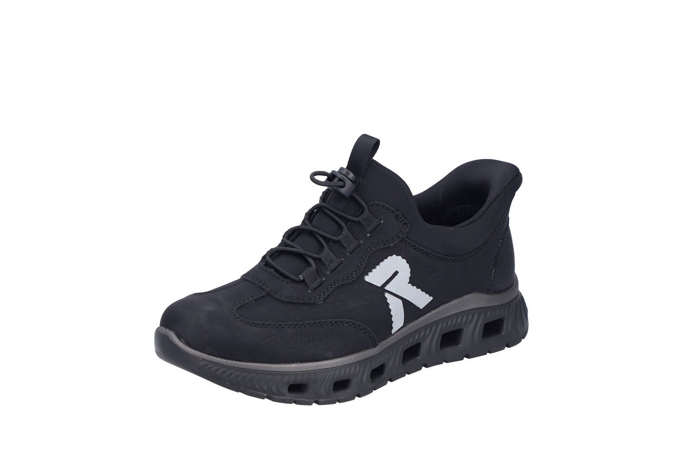 Rieker Ready2GO Slip-On Sneaker Freizeitschuh, Halbschuh, Schlupfschuh mit Schnellverschluss