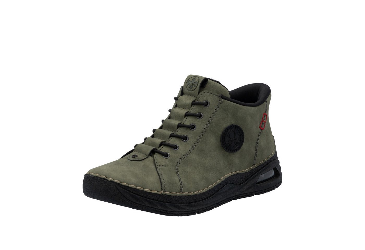 Rieker Ready2GO Slip-On Sneaker High Top Sneaker, Boots, Stiefelette mit verstärkter Fersenkappe