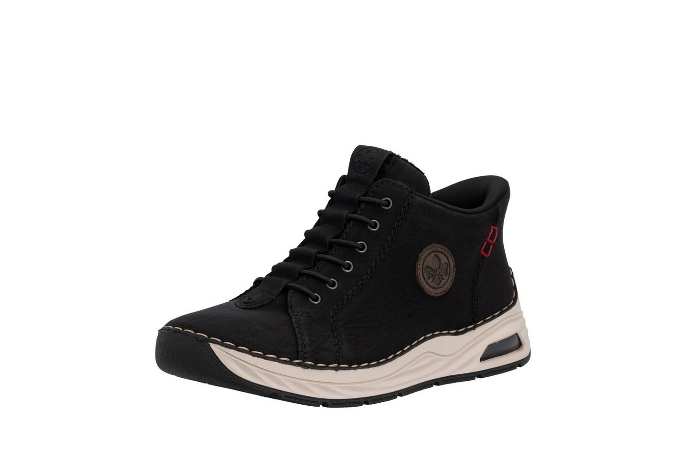 Rieker Ready2GO Slip-On Sneaker High Top Sneaker, Boots, Stiefelette mit verstärkter Fersenkappe