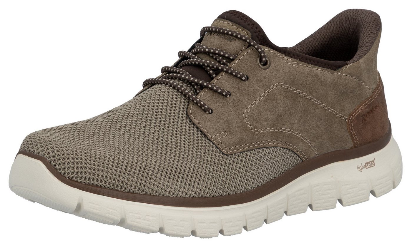 Rieker Ready2GO Slip-On Sneaker Schlupfschuh, Halbschuh, Freizeitsneaker mit Gummizug