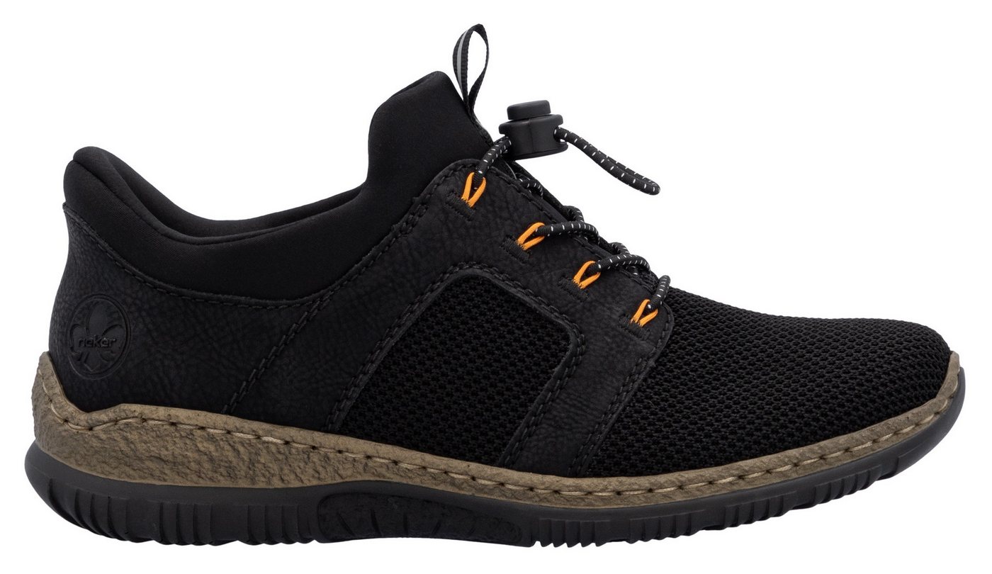Rieker Ready2GO Slip-On Sneaker Schlupfschuh, Halbschuh, Freizeitsneaker mit Schnellverschluss