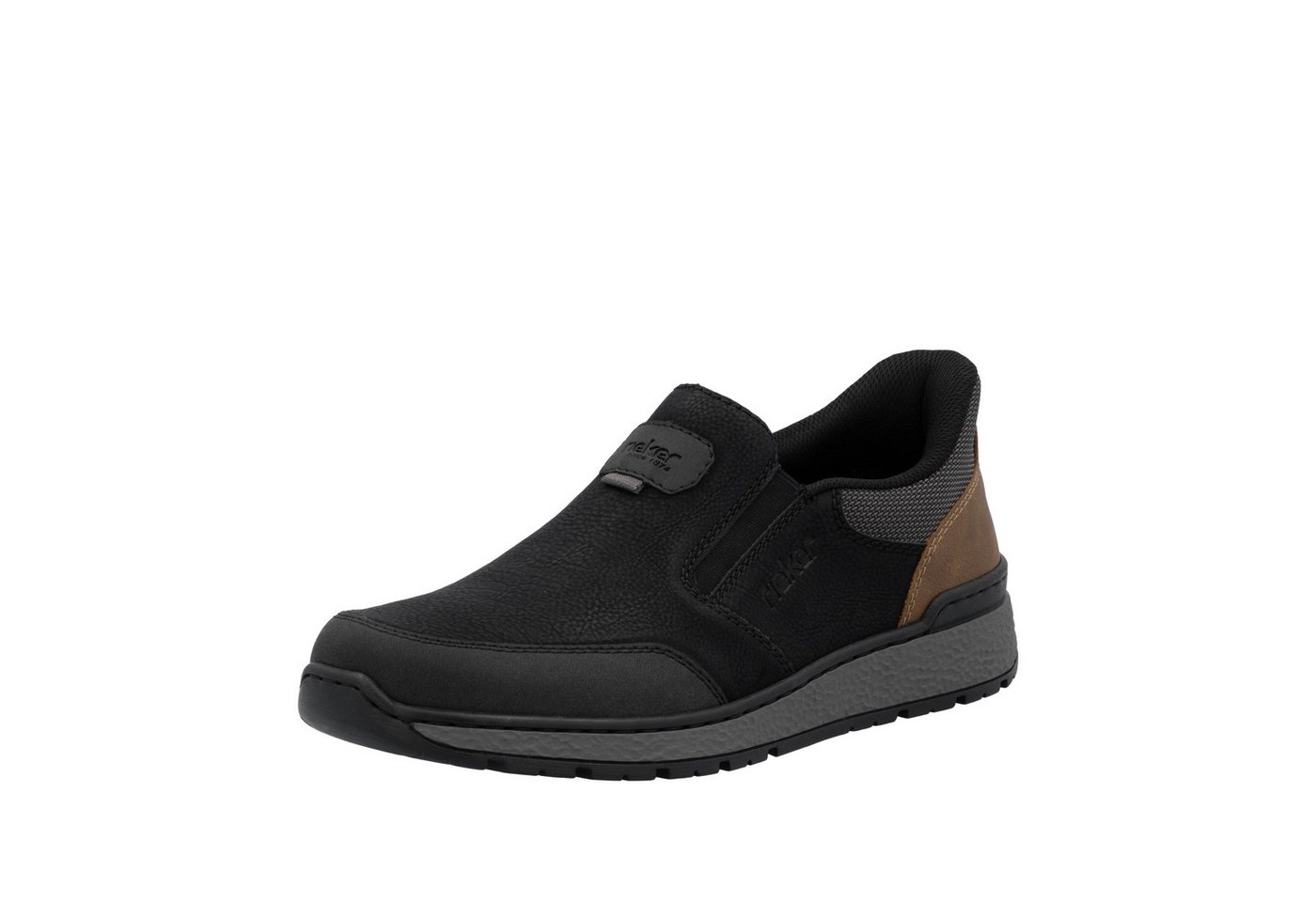 Rieker Ready2GO Slipper Slip on Sneaker, Halbschuh, Schlupfschuh mit loser Einlage