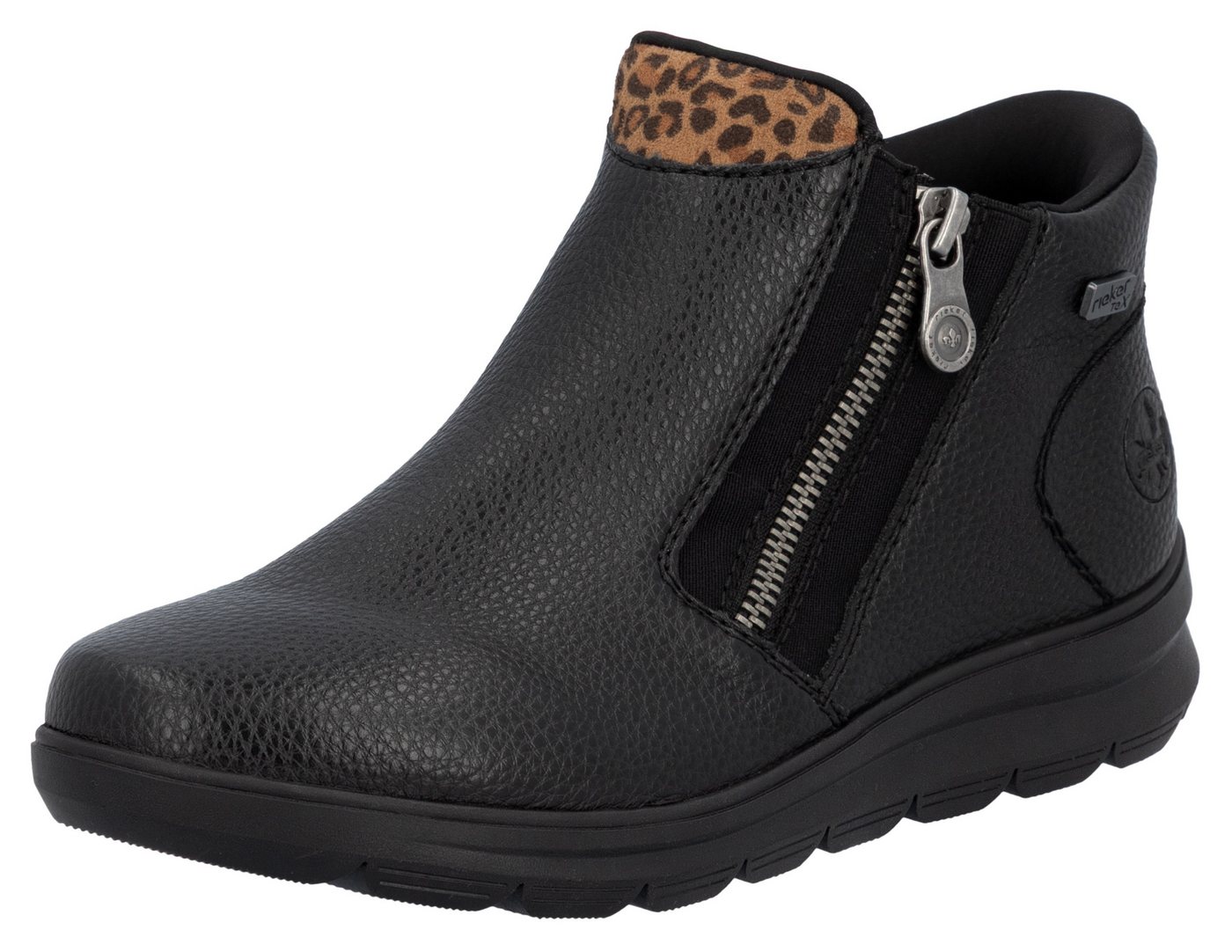 Rieker Ready2GO Winterboots Stiefelette, Casualboots mit seitlichem Reißverschluss und TEX-Membran
