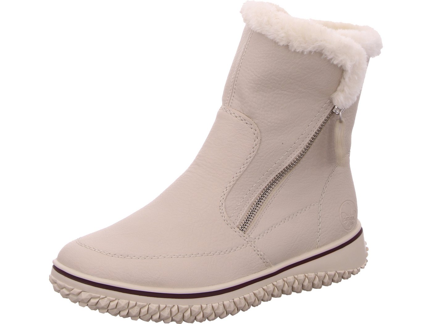 Rieker Reißverschlussstiefel (beige)