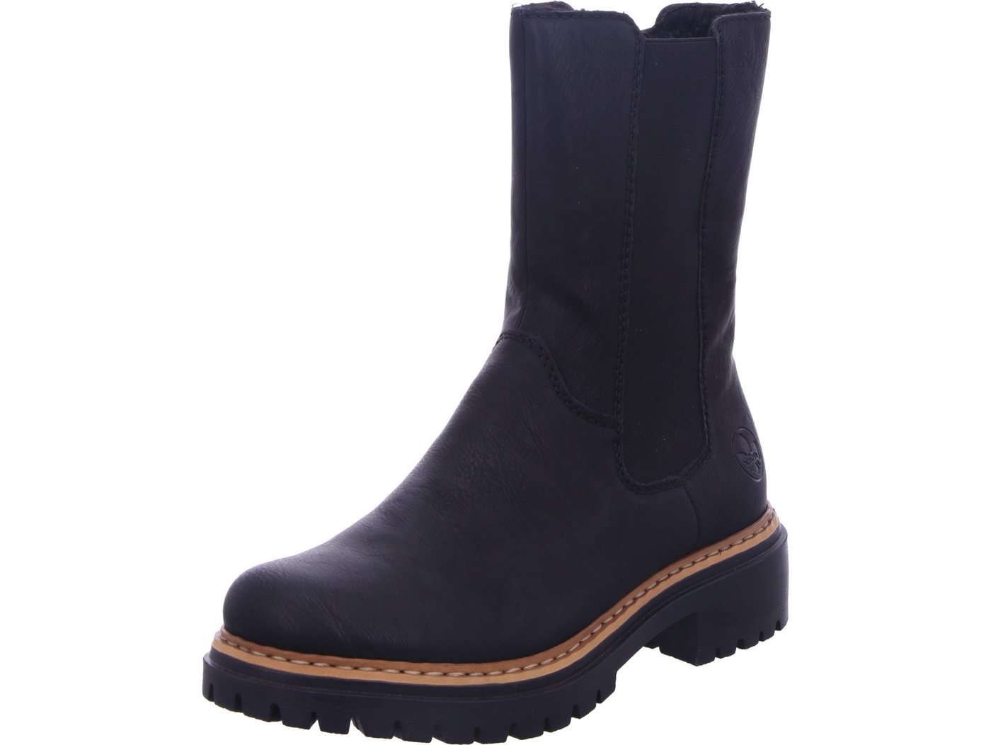 Rieker Reißverschlussstiefel (schwarz)