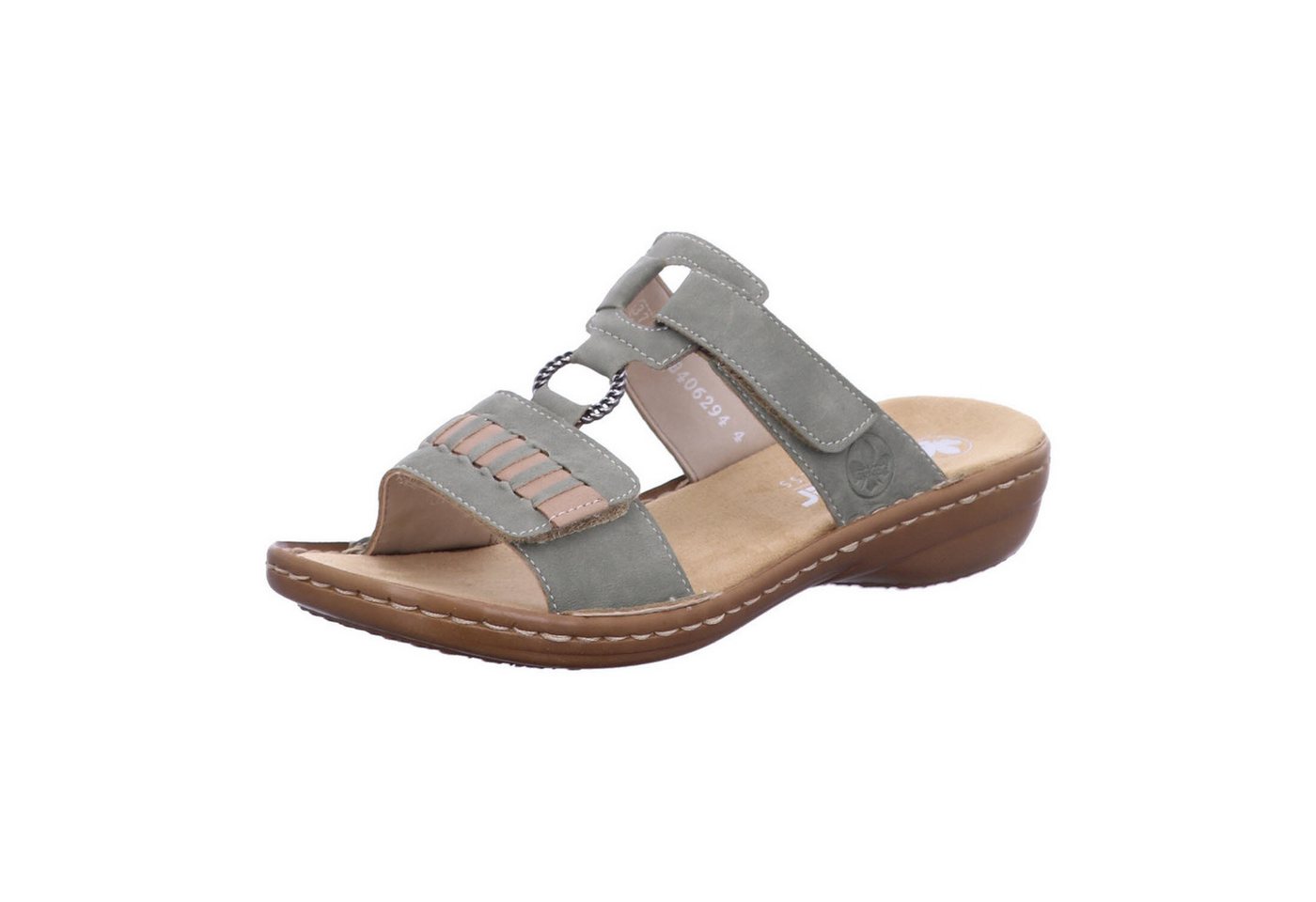 Rieker Pantolette (beige/grün)
