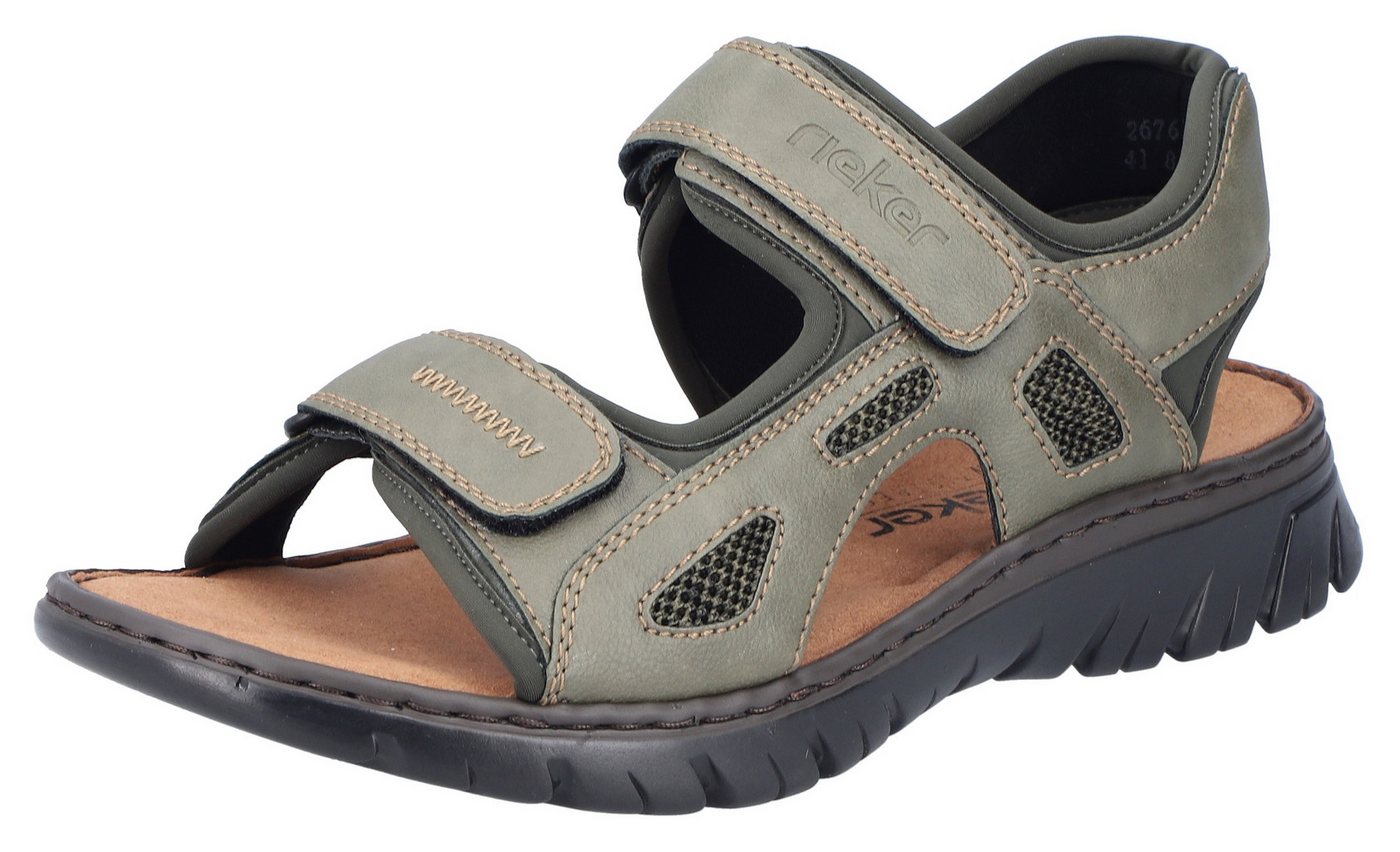 Rieker Sandale Sommerschuh, Klettschuh, Outdoorsandale, in Trekking-Optik