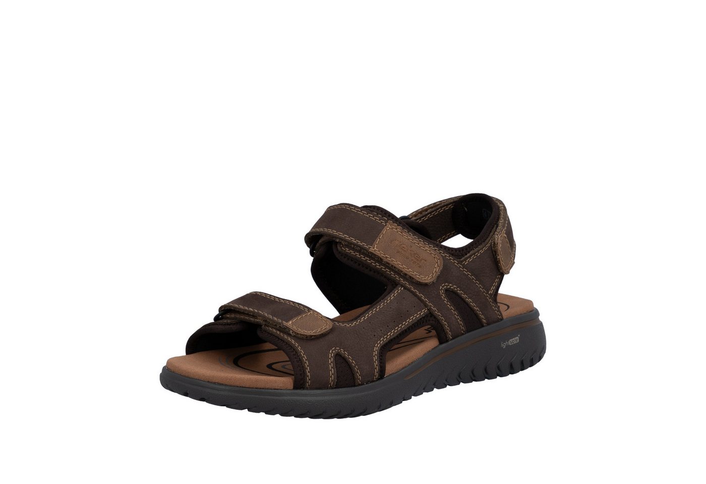 Rieker Sandale Trekkingsandale, Outdoorsandale, Sommerschuh mit Klett