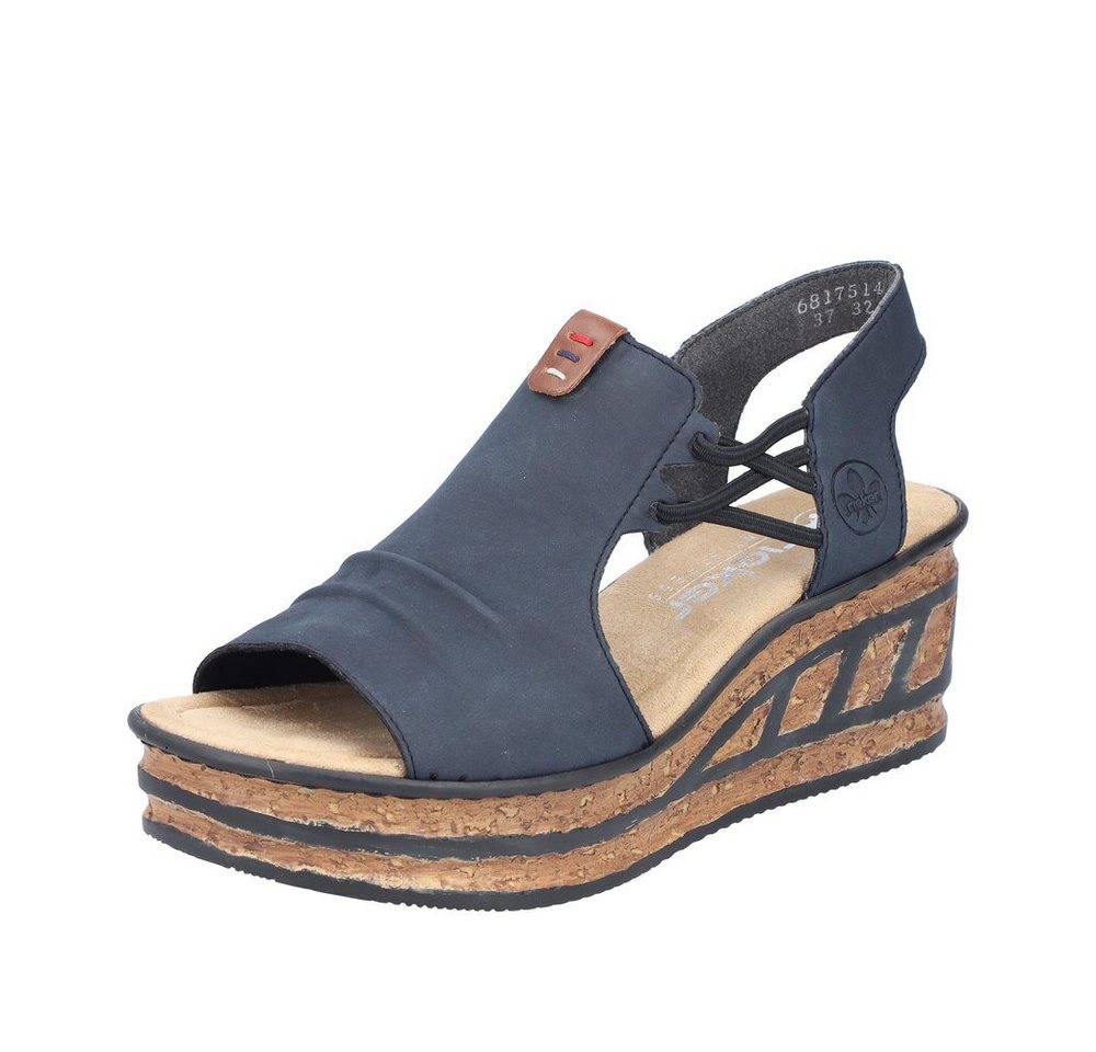 Rieker - Sandalen - Blau Sandalette (blau)