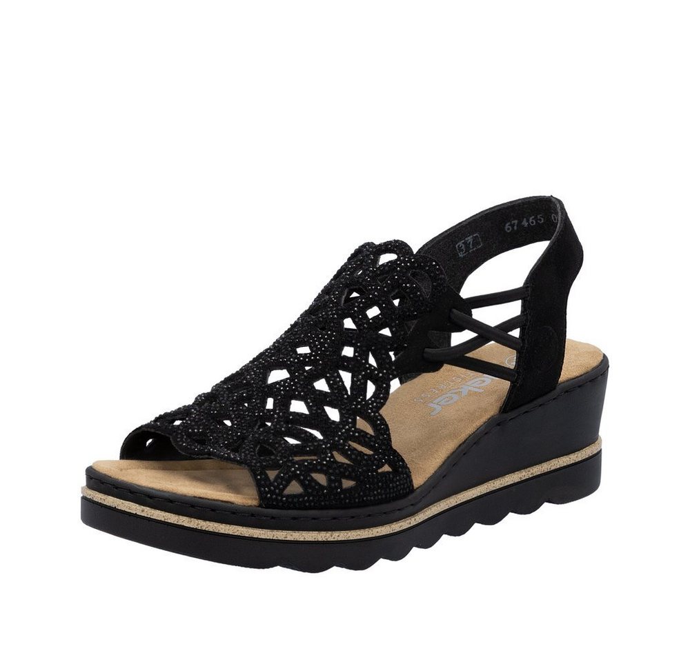 Rieker - Sandalen - Schwarz Sandalette