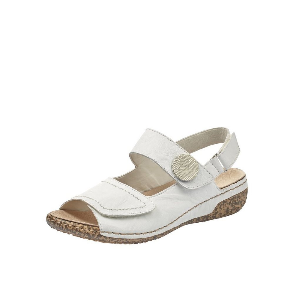 Rieker - Sandalen - Weiß Sandalette