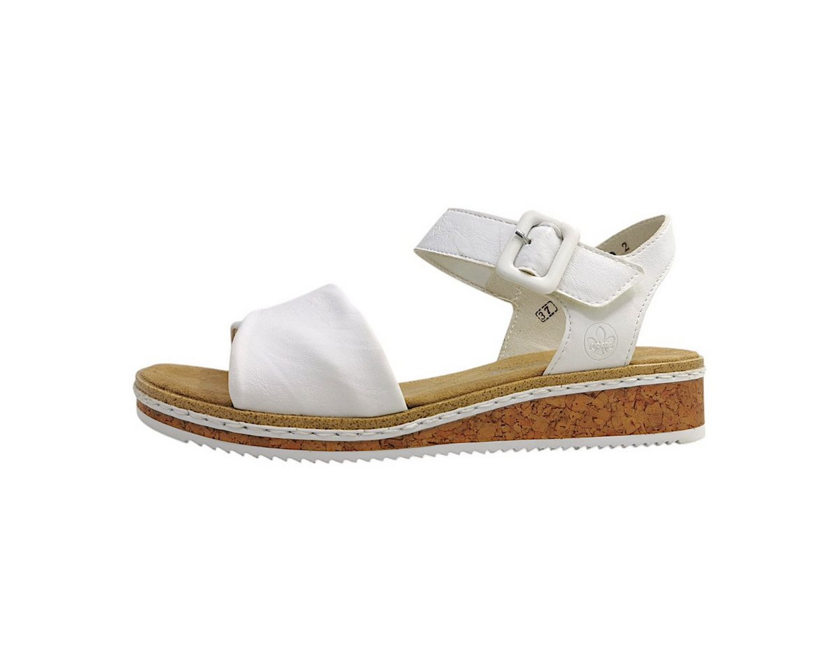 Rieker Sandalette Sandale (weiß)