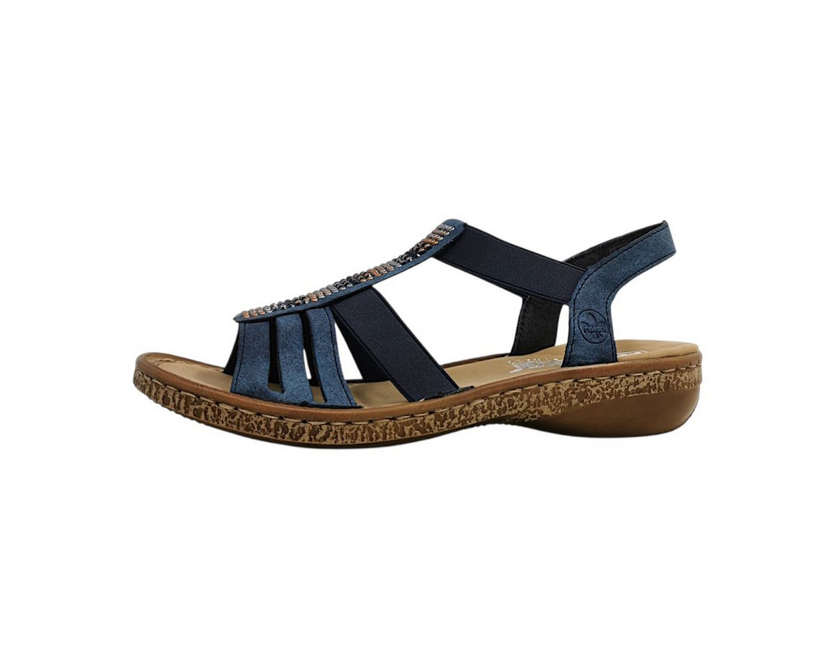 Rieker Sandalette Sandale (blau)