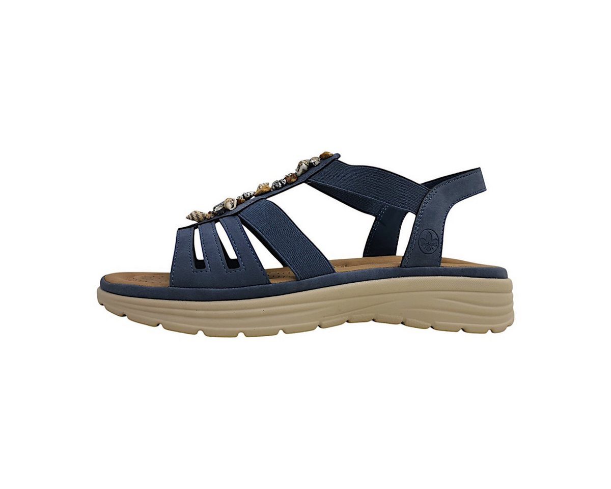 Rieker Sandalette Sandale (blau)
