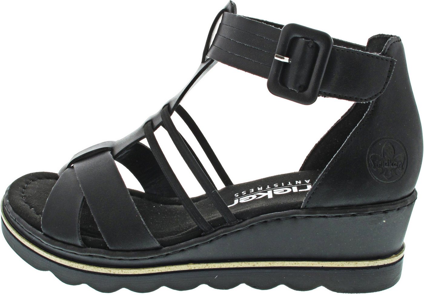 Rieker Sandalette (schwarz)