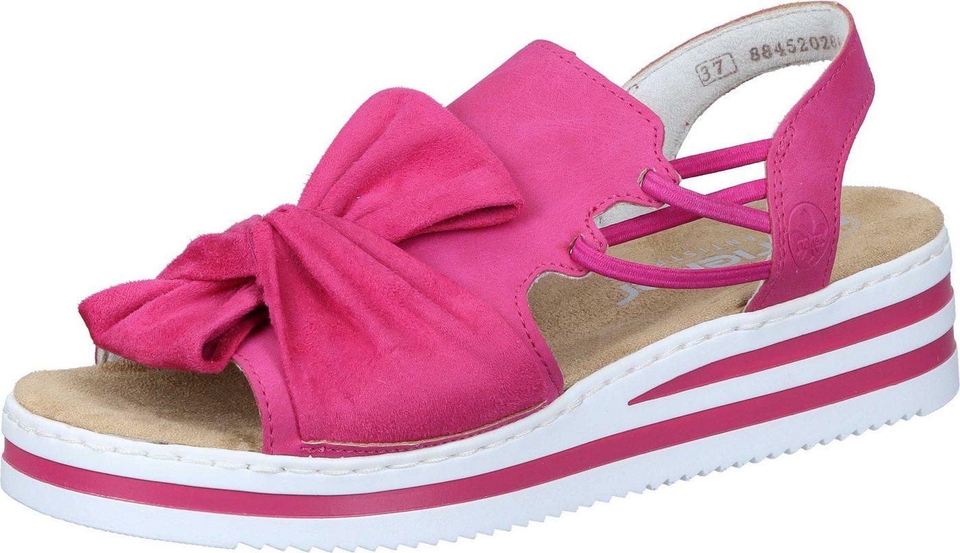 Rieker Sandaletten Sandalette aus strapazierfähigem Synthetik