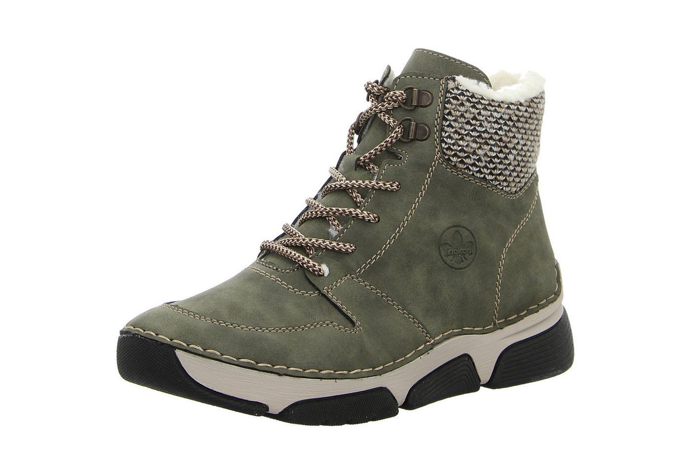 Rieker HWK Damen Stiefel Schnürschuh