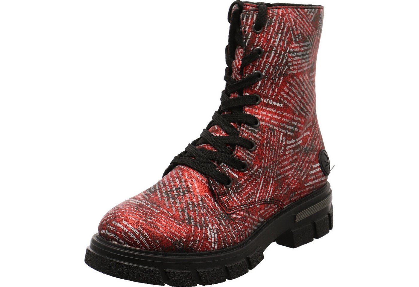Rieker Schnürboots (rot)