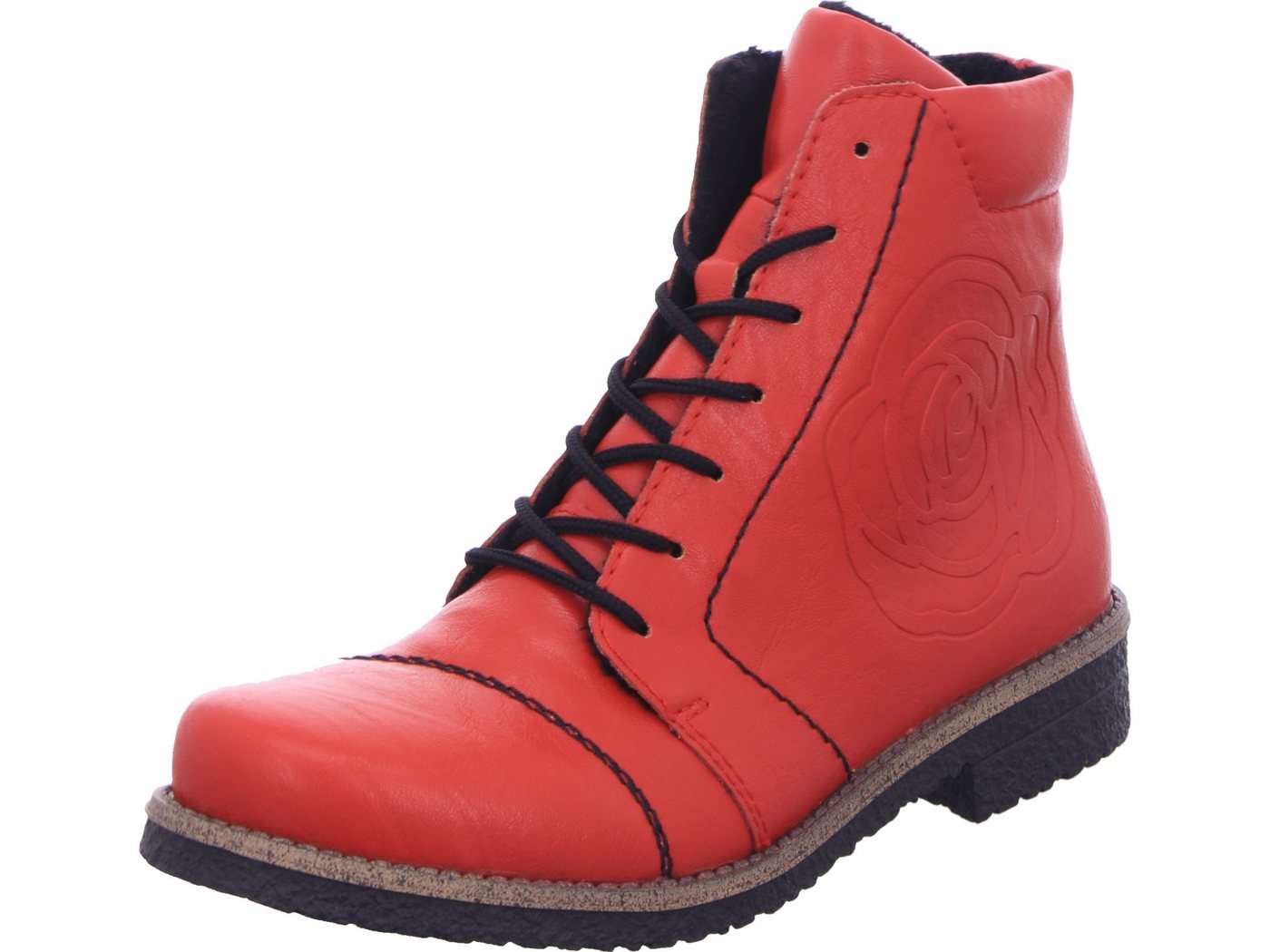 Rieker Schnürboots (rot)